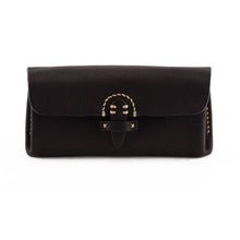 Load image into Gallery viewer, ISANDO BLACK LEATHER PURSE