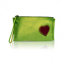 Load image into Gallery viewer, Merrivale Handmade Leather Zipped Coin Purse, Leather Travel Purse