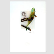 Load image into Gallery viewer, CHAMELEON GREETING CARD
