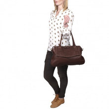 Load image into Gallery viewer, Arco Handmade Leather Tote Bag, Leather Shoulder Bag, Leather Cross Body Bag