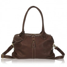 Load image into Gallery viewer, Balfour Handmade Leather Tote Bag, Leather Shoulder Bag, Leather Cross Body Bag