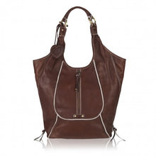 Load image into Gallery viewer, Argento Handmade Leather Shoulder Bag, Leather Tote Bag