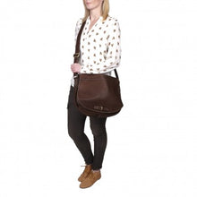 Load image into Gallery viewer, Cedar Handmade Leather Cross Body Bag, Leather Messenger Bag