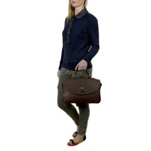 Load image into Gallery viewer, Alice Handmade Leather Tote Bag, Leather Cross Body Bag
