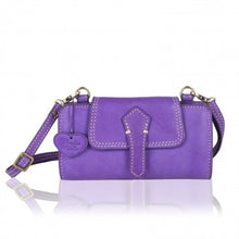 Load image into Gallery viewer, Juniper Handmade Leather Travel Purse Bag, Leather Cross Body Bag