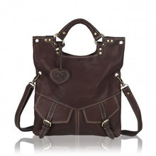 Load image into Gallery viewer, Limeira Handmade Leather Cross Body Bag, Leather Tote Bag