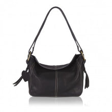 Load image into Gallery viewer, Morellino Handmade Leather shoulder Bag. Leather Slouchy Hobo Bag