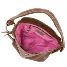 Load image into Gallery viewer, Morellino Handmade Leather shoulder Bag. Leather Slouchy Hobo Bag