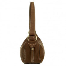Load image into Gallery viewer, Morellino Handmade Leather shoulder Bag. Leather Slouchy Hobo Bag