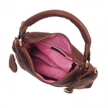Load image into Gallery viewer, Rufino Handmade Leather Shoulder Bag, Leather Slouchy Hobo Bag