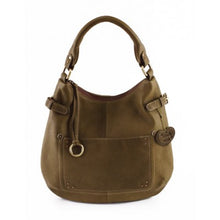 Load image into Gallery viewer, Rufino Handmade Leather Shoulder Bag, Leather Slouchy Hobo Bag