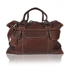 Load image into Gallery viewer, Torrentes Handmade Leather Luggage Bag, Leather Travel Bag
