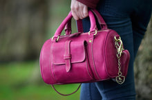 Load image into Gallery viewer, PORTLAND BROWN LEATHER TOTE BAG
