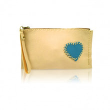 Load image into Gallery viewer, Merrivale Handmade Leather Zipped Coin Purse, Leather Travel Purse
