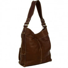 Load image into Gallery viewer, Petrolina Handmade Leather Shoulder, Slouchy, Hobo Bag
