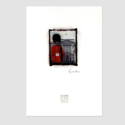 LONDON 'HORSE GUARDS' CARD