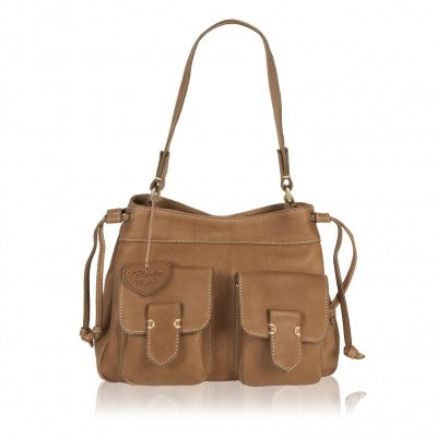 Aribau Handmade Leather Hobo Bag, Leather Shoulder Bag