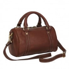 Load image into Gallery viewer, PORTLAND BROWN LEATHER TOTE BAG
