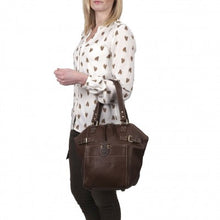 Load image into Gallery viewer, Bailey Handmade Leather Tote Bag, Leather Shoulder Bag
