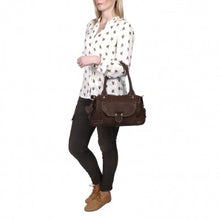 Load image into Gallery viewer, Bolivia Handmade Leather Cross Body Bag, Leather Shoulder Bag, Leather Tote Bag
