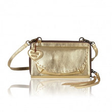 Load image into Gallery viewer, Cavallini Leather Cross Body Bag, Leather Purse

