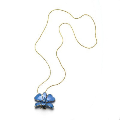 BLUE ORCHID PENDANT