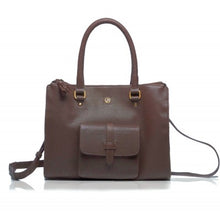 Load image into Gallery viewer, Enid Handmade Leather Tote Cross Body Bag
