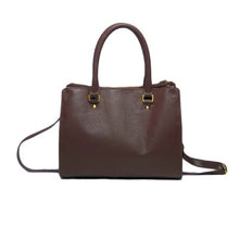 Load image into Gallery viewer, Enid Handmade Leather Tote Cross Body Bag
