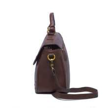 Load image into Gallery viewer, Alice Handmade Leather Tote Bag, Leather Cross Body Bag
