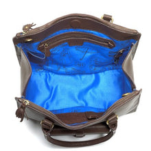 Load image into Gallery viewer, Enid Handmade Leather Tote Cross Body Bag
