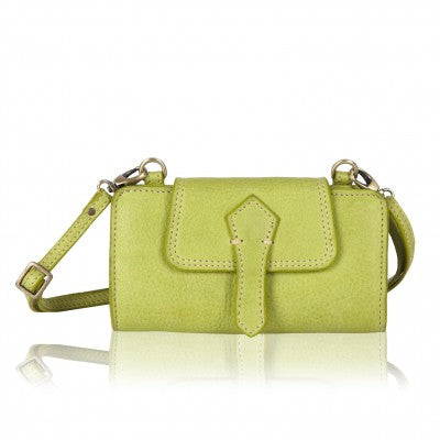 Juniper Handmade Leather Travel Purse Bag, Leather Cross Body Bag