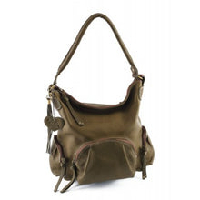 Load image into Gallery viewer, Lenasia Handmade Leather Shoulder Bag. Leather Slouchy Hobo Bag
