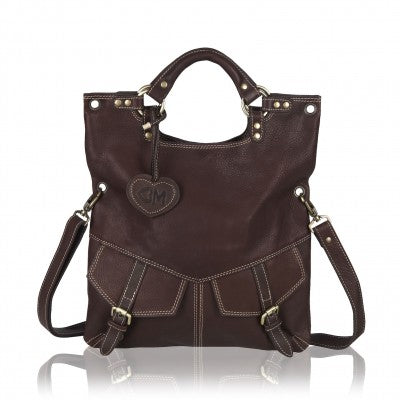 Limeira Handmade Leather Cross Body Bag, Leather Tote Bag