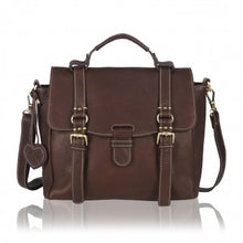 Load image into Gallery viewer, Marmara Handmade Leather Satchel Bag, Leather Cross Body Bag
