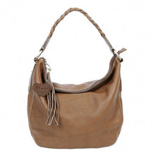 Load image into Gallery viewer, Eldenberry Handmade Leather shoulder Bag, Leather Slouchy Hobo Bag
