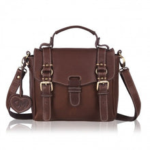 Load image into Gallery viewer, Mini Marmara Handmade Leather Satchel Bag, Leather Cross Body Bag
