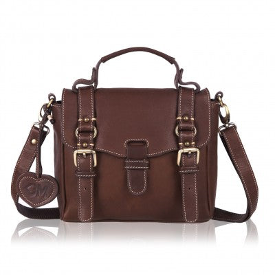 Mini Marmara Handmade Leather Satchel Bag, Leather Cross Body Bag