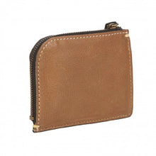 Load image into Gallery viewer, Baldwin Handmade Leather Wallet, Zipped Leather Purse
