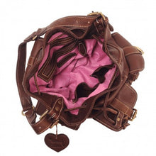 Load image into Gallery viewer, Esmeralda Handmade Leather Shoulder Bag
