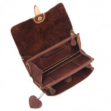 Load image into Gallery viewer, Isando Handmade Women&#39;s Leather Purse, Leather Clutch, Leather Evening Bag

