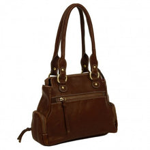 Load image into Gallery viewer, Safi Handmade Leather Shoulder Bag, Leather Tote Bag
