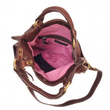 Load image into Gallery viewer, Limeira Handmade Leather Cross Body Bag, Leather Tote Bag
