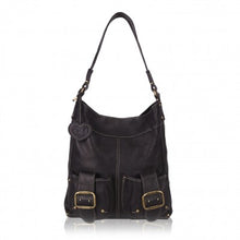 Load image into Gallery viewer, Petrolina Handmade Leather Shoulder, Slouchy, Hobo Bag
