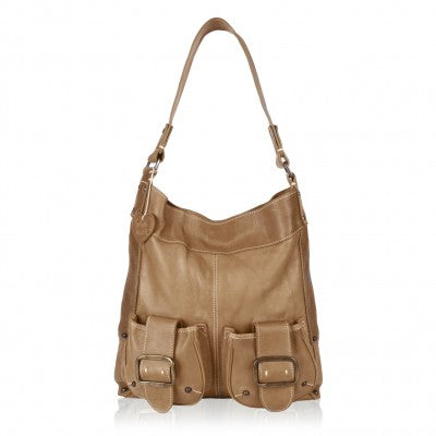 Petrolina Handmade Leather Shoulder, Slouchy, Hobo Bag