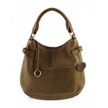 Load image into Gallery viewer, Rufino Handmade Leather Shoulder Bag, Leather Slouchy Hobo Bag
