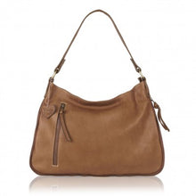 Load image into Gallery viewer, Saville Handmade Leather Shoulder Bag, Slouchy Leather Hobo Bag
